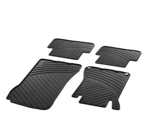 NEW GENUINE MERCEDES BENZ C CLASS W203 ALL WEATHER RUBBER FLOOR MAT SET LHD B66688309