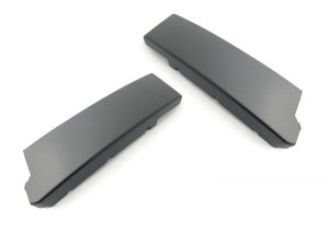 AUDI GENUINE A3 8P 04-12 3 DOOR BLACK B-PILLAR TRIM COVER PAIR SET LEFT RIGHT