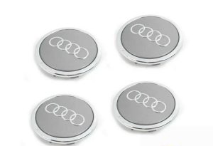 NEW GENUINE AUDI A4 A5 A6 A7 A8 Q5 ALLOY WHEEL CENTER CAP COVER SET 4 PCS 8T0601170A7ZJ