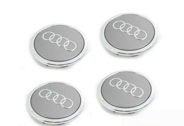 NEW GENUINE AUDI A4 A5 A6 A7 A8 Q5 ALLOY WHEEL CENTER CAP COVER SET 4 PCS 8T0601170A7ZJ