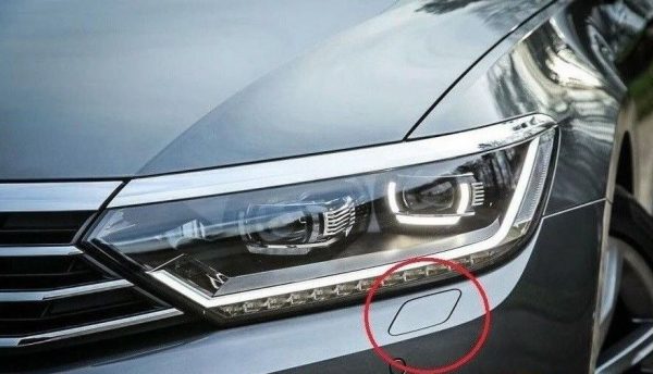 NEW GENUINE VW PASSAT 15-16 HEADLIGHT WASHER CAP PRIMED LEFT N/S 3G0807937GRU - Image 3