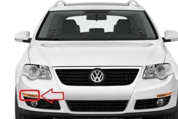 NEW GENUINE VW PASSAT 05-11 FRONT RIGHT YELLOW TURN SIGNAL INDICATOR 3C0953042J - Image 3
