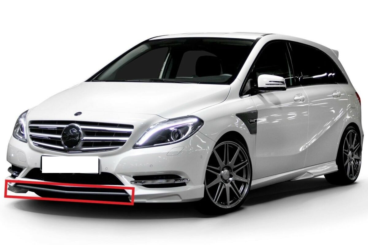 NEW GENUINE MERCEDES BENZ B CLASS W246 FRONT BUMPER LOWER CHROME TRIM STRIP A2468852321 - Image 5