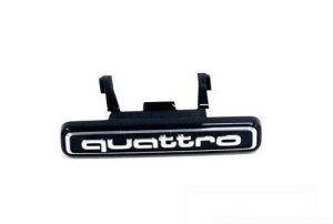 NEW GENUINE AUDI Q5 2013-2016 FRONT QUATTRO CHROME BADGE EMBLEM 8R0853736C2ZZ