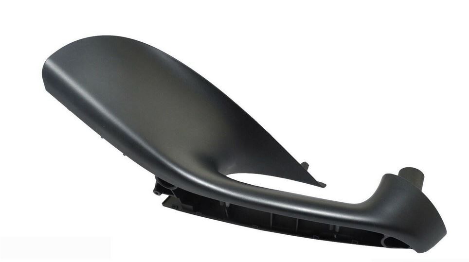 NEW GENUINE VW PASSAT B6 REAR DOOR HANDLE PANEL BLACK MANUAL WINDOWS LEFT N/S 3C4868187A1QB