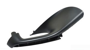 NEW GENUINE VW PASSAT B6 REAR DOOR HANDLE PANEL BLACK MANUAL WINDOWS RIGHT O/S 3C4868188B1QB