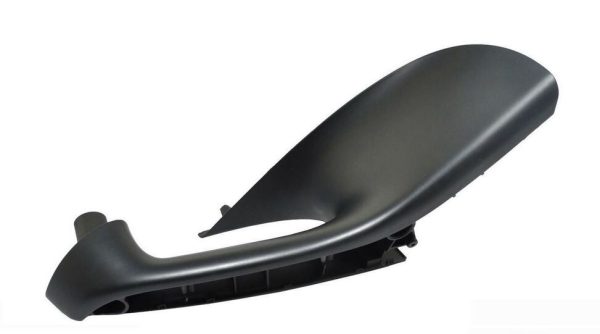 NEW GENUINE VW PASSAT B6 REAR DOOR HANDLE PANEL BLACK MANUAL WINDOWS RIGHT O/S 3C4868188B1QB