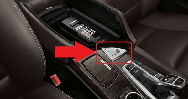 BMW NEW GENUINE F10 F11 LCI CENTER CONSOLE LOCK CHROME COVER WITH BUTTON LHD - Image 4