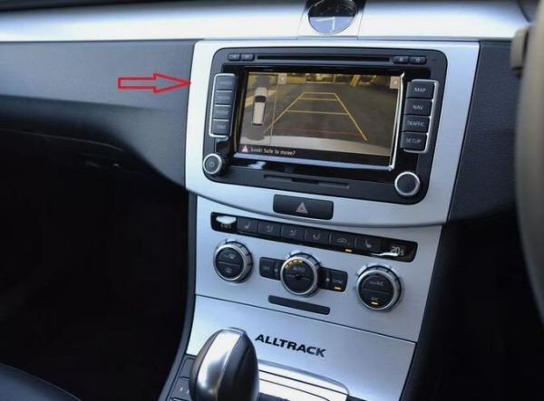 NEW GENUINE VW PASSAT CC 12-16 CENTER DASHBOARD RADIO TRIM PANEL 3AA858069H NV1 - Image 4