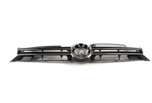 NEW GENUINE VW GOLF MK6 08-13 FRONT BUMPER UPPER CENTER GRILL 5K0853651AM ZLL
