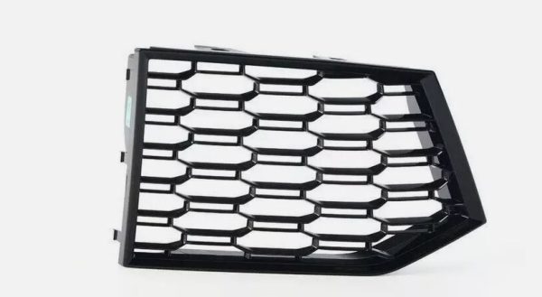 NEW GENUINE AUDI RS3 17-18 FRONT BUMPER LOWER RIGHT O/S AIR VENT GRILL BLACK 8V5807682QT94