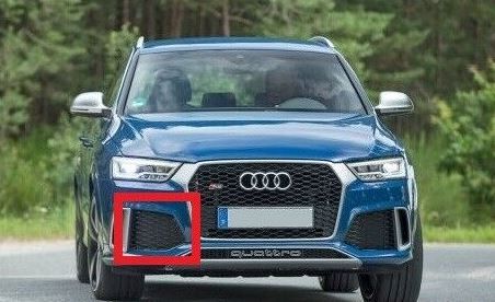 NEW GENUINE AUDI RSQ3  2014-2018 O/S RIGHT BUMPER AIR VENT GRILL 8U0807682GT94 - Image 2