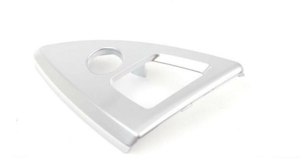 BMW NEW GENUINE F10 F11 LCI CENTER CONSOLE LOCK CHROME COVER WITH BUTTON RHD - Image 3