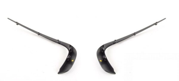 NEW GENUINE MERCEDES MB GLA X156 AMG FRONT BUMPER SIDE SPOILER FLICKS SET - Image 3