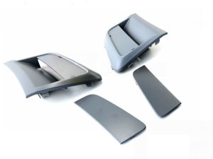 NEW GENUINE MERCEDES MB SLK CLASS W171 AMG FRONT BUMPER SIDE AIR VENT GRILL PAIR A17188809739999