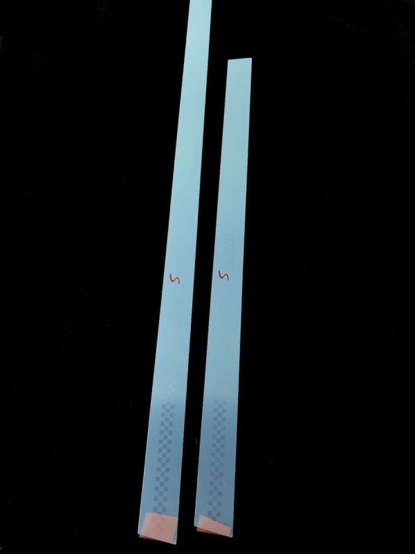 MINI NEW GENUINE CLUBMAN R55 S DOOR ENTRY SILL STRIP TRIM PAIR SET
