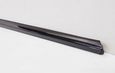 NEW GENUINE MERCEDES MB E W211 FRONT DOOR RIGHT SIDE WINDOW MOLDING GLOSS BLACK A2116900480 - Image 3