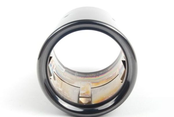 BMW NEW GENUINE 1 2 3 4 SERIES EXHAUST TAIL PIPE TRIM BLACK 1 PIECE 18307610636 - Image 4