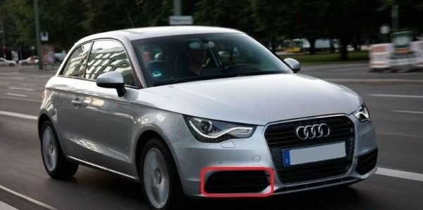 AUDI NEW GENUINE A1 12-14  FRONT BUMPER FOG LIGHT GRILL O/S RIGHT 8X0807682 01C - Image 3