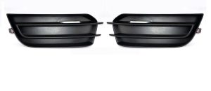 AUDI NEW GENUINE A1 12-14 FRONT BUMPER FOG LIGHT GRILL SET LEFT RIGHT N/S O/S
