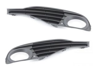 BMW NEW GENUINE 3 SERIES F30 F31 FRONT BUMPER FOG LIGHT CLOSED GRID PAIR SET