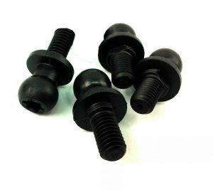 NEW GENUINE VW AMAROK CADDY TRANSPORTER TAILGATE MOUNTING BRACKET 4PCS SET