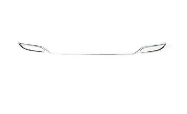 NEW GENUINE MERCEDES BENZ C CLASS S205 REAR BUMPER BOTTOM COVER WITH CHROME TRIM - Image 3