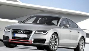 NEW GENUINE AUDI A7 2012-2014 FRONT BUMPER CENTER LOWER GRILL 4G88076839B9