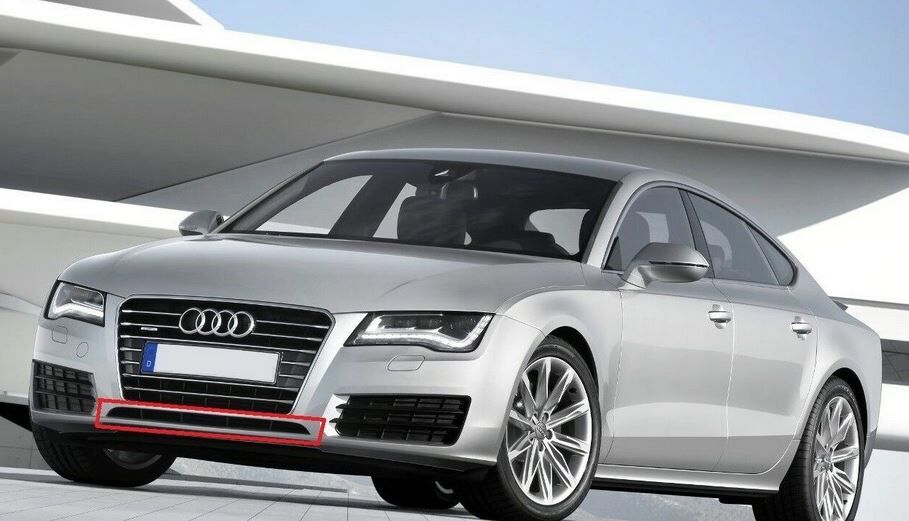 NEW GENUINE AUDI A7 2012-2014 FRONT BUMPER CENTER LOWER GRILL 4G88076839B9