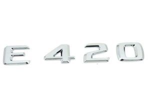 NEW GENUINE MERCEDES BENZ E CLASS REAR E420 BADGE EMBLEM A1248175915