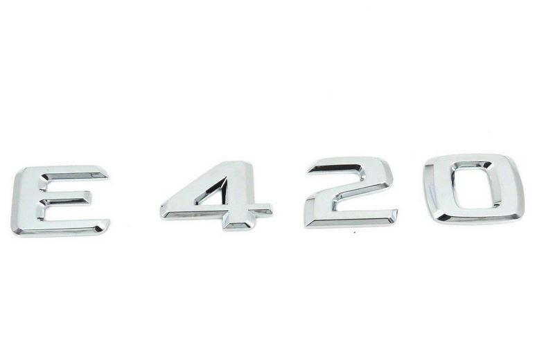 NEW GENUINE MERCEDES BENZ E CLASS REAR E420 BADGE EMBLEM A1248175915