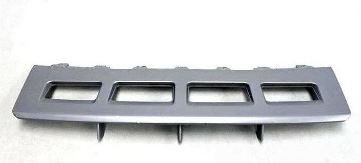 NEW GENUINE AUDI Q5 S LINE 09-12 FRONT BUMPER CENTER LOWER GREY SPOILER COVER 8R0807110A1RR