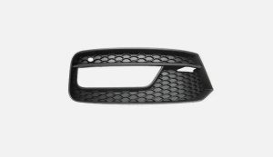 NEW GENUINE AUDI A1 2015-2018 O/S RIGHT BUMPER FOG LIGHT GRILL SURROUND BLACK 8XA807682C9B9