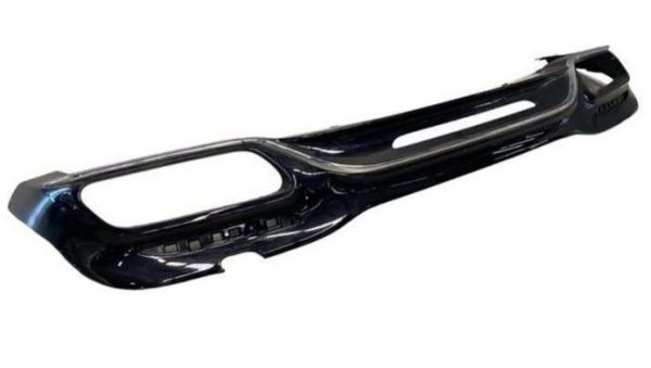 NEW GENUINE MB S W222 AMG LINE REAR BUMPER DIFFUSER A2228855201 - Image 4