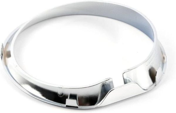 NEW MINI GENUINE COUNTRYMAN F60 FRONT BUMPER FOG LIGHT CHROME TRIM RING SET - Image 4
