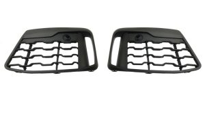 BMW NEW GENUINE X1 SERIES F48 M SPORT PDC FRONT BUMPER FOG LIGHT GRILLE SET