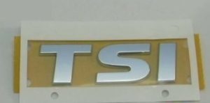 NEW GENUINE VOLKSWAGEN GOLF VII MK7 REAR TSI LETTERING BADGE EMBLEM 5G08536752ZZ