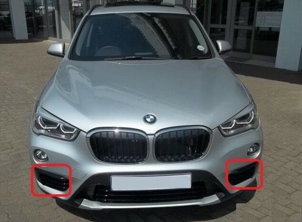 BMW GENUINE X1 SERIES F48 SPORT LINE FRONT BUMPER GRID GRILLE SET LEFT RIGHT - Image 3