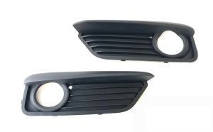 BMW NEW 1 SERIES F20 F21 LCI FRONT BASIS BUMPER LOWER CLOSED FOG GRILLE SET PAIR
