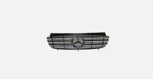 NEW GENUINE MERCEDES BENZ VITO W639 FRONT RADIATOR GRILLE BLACK A63988001859051