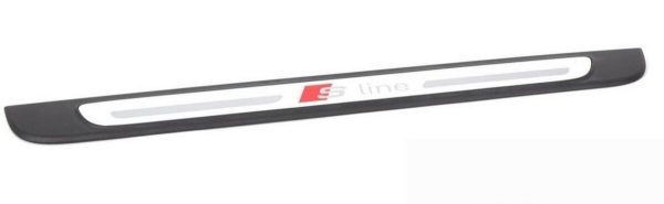 NEW GENUINE AUDI A1 2012-2014 S LINE FRONT DOOR ENTRY SILL STRIP LEFT N/S 8X4853373B9B9