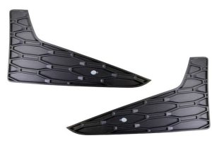 NEW GENUINE SEAT LEON FR 13-17 FRONT RIGHT LEFT FOG LIGHT GRILL SET 2PCS BLACK