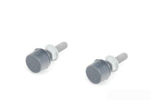 NEW GENUINE MERCEDES MB SL W107 W129 E W124 W201 ENGINE HOOD BUFFER STOP 2PCS A2019880511