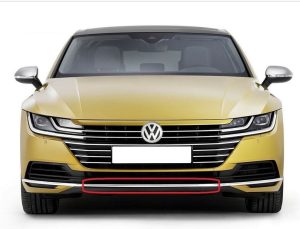 NEW GENUINE VW ARTEON FRONT BUMPER CENTER CHROME TRIM MOLDING 3G88532452ZZ