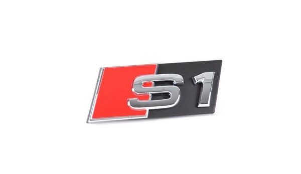 AUDI NEW GENUINE A1 S1 2015-2018 FRONT GRILL S1 CHROME BADGE EMBLEM 8X0853736A2ZZ - Image 2