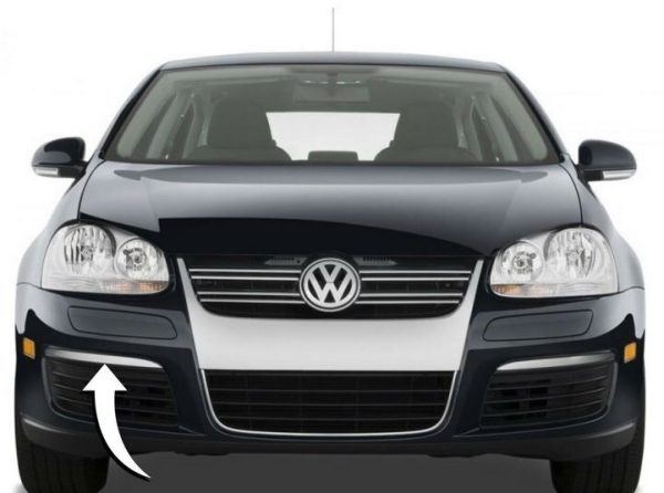 NEW GENUINE VW JETTA GOLF MK5 FRONT CHROME DECORATIVE STRIP RIGHT O/S 1K08072442ZZ - Image 4