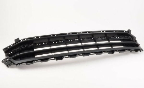 NEW GENUINE VW JETTA MK6 FRONT BUMPER LOWER CENTER BLACK GRILL 5C6853677Q9B9
