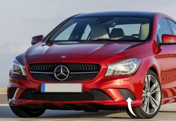 NEW GENUINE MERCEDES BENZ CLA W117 FRONT BUMPER FOG LIGHT COVER GRILL LEFT N/S A1178850322 - Image 3