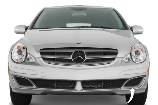 NEW GENUINE MERCEDES BENZ R W251 FRONT BUMPER FOG LIGHT COVER TRIM LEFT N/S A2518851923 - Image 4
