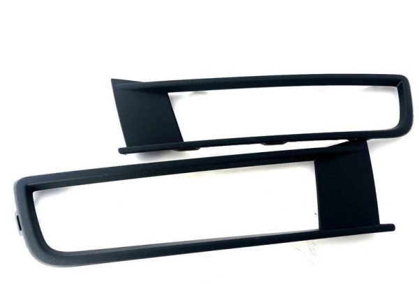 NEW GENUINE VW TOURAN 16-18 FRONT BUMPER LEFT RIGHT LOWER FOG LIGHT GRILL SET